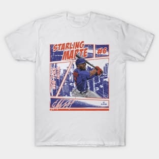 Starling Marte New York M Comic T-Shirt